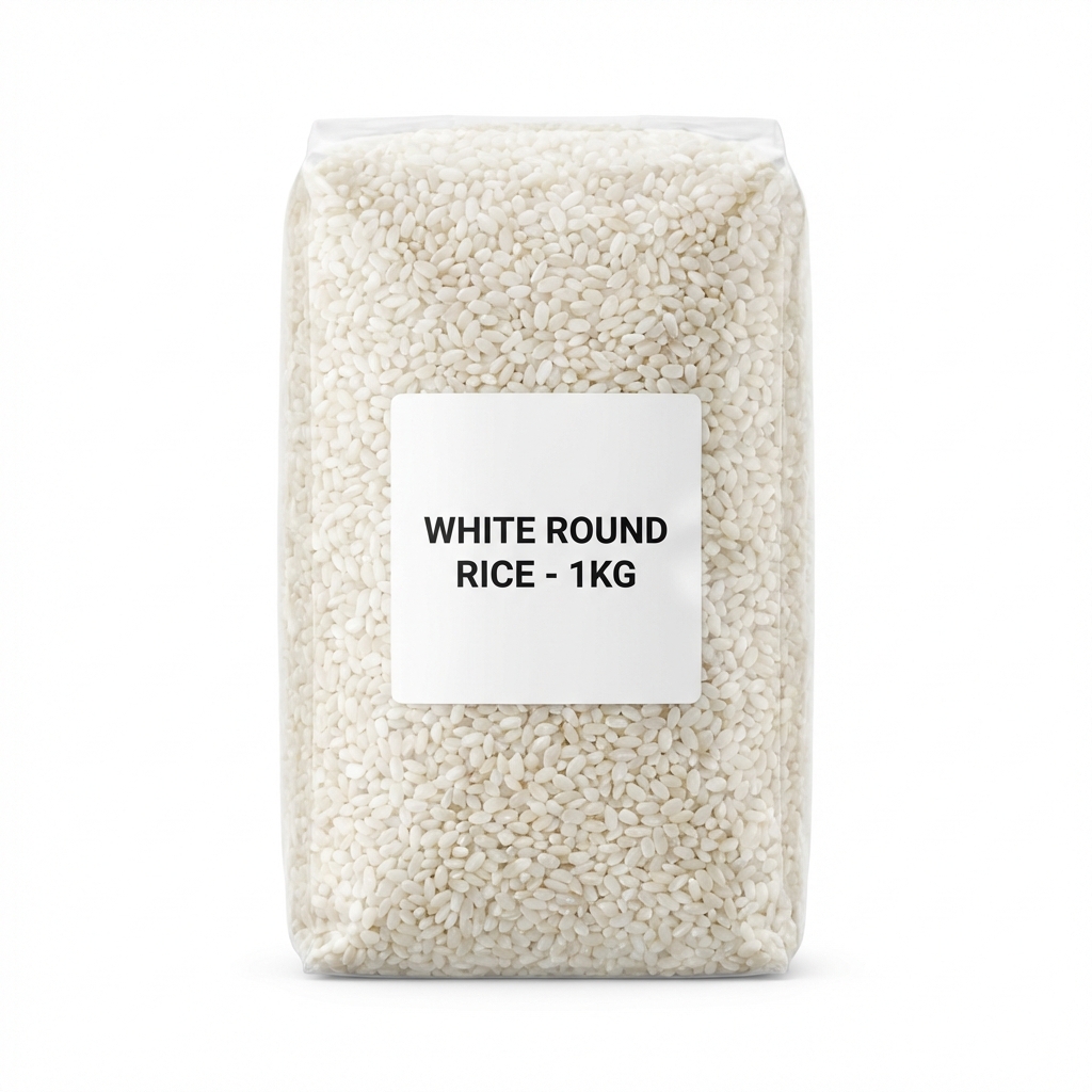 Arroz Redondo Extra – Paquete 1kg